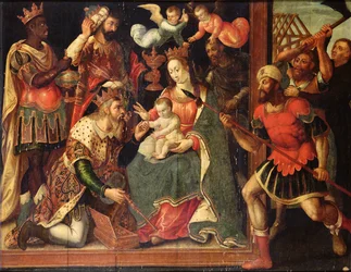 The Image of the Adoration of the Magi Destroyed by Iconoclasts